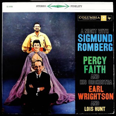 Sale Photo Thumbnail #509: A Night with Sigmund Romberg Percy Faith Columbia Stereo Six-Eye LP Record CS 8108