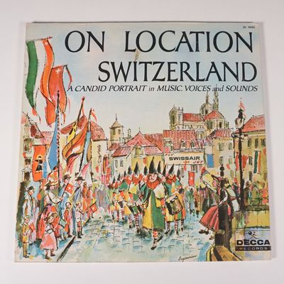 Sale Photo Thumbnail #379: Decca On Location Switzerland LP DL 9090