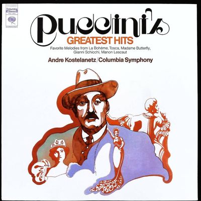 Sale Photo Thumbnail #383: Andre Kostelanetz / Columbia Symphony - Puccini's Greatest Hits Columbia Masterworks LP