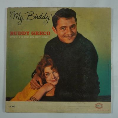 Sale Photo Thumbnail #133: Buddy Greco My Buddy LP Vinyl, Demonstration Copy, Epic Records LN 3660