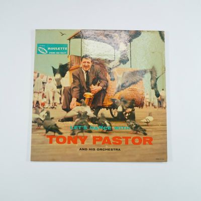 Sale Photo Thumbnail #222: Tony Pastor and His Orchestra Let's Dance With Vinyl LP