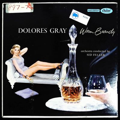 Sale Photo Thumbnail #253: Dolores Gray, LP Warm Brandy, Capitol Records, 1957