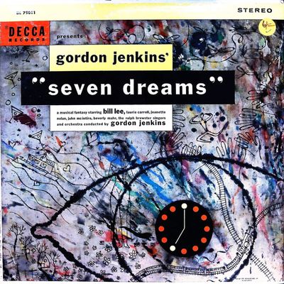 Sale Photo Thumbnail #487: Gordon Jenkins Seven Dreams, Decca Records Stereo LP