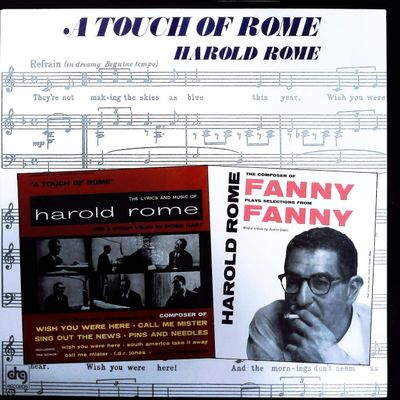Sale Photo Thumbnail #285: A Touch of Rome Harold Rome 12-Inch Vinyl LP DRG Records MRS 907