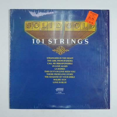 Sale Photo Thumbnail #476: 101 Strings Vinyl Record, Solid Gold