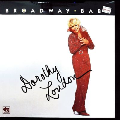Sale Photo Thumbnail #147: Dorothy Loudon Broadway Baby 1982 Vinyl LP Record Sleeve