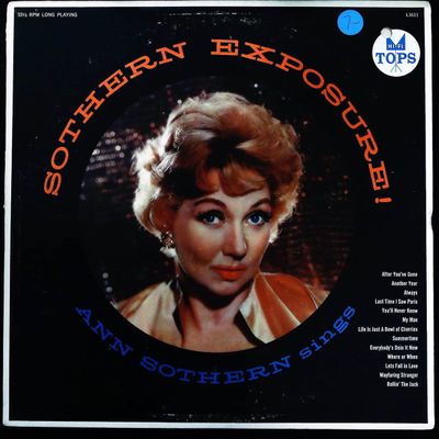 Sale Photo Thumbnail #234: Ann Sothern Sings Sothern Exposure! TOPS LP L 1611