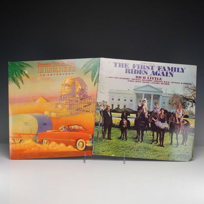 Sale Photo Thumbnail #569: 2pc Comedy Record Set, The Firesign Theater Anthology and Rich Little