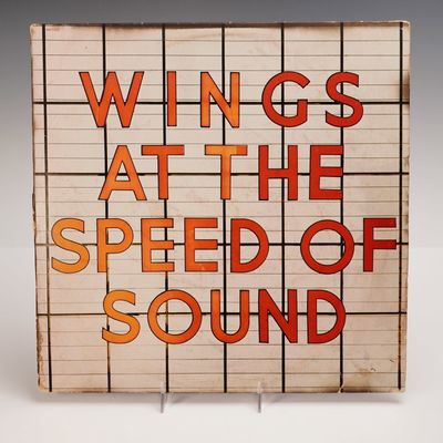 Sale Photo Thumbnail #21: Paul McCartney & Wings Vintage Vinyl At the Speed of Sound
