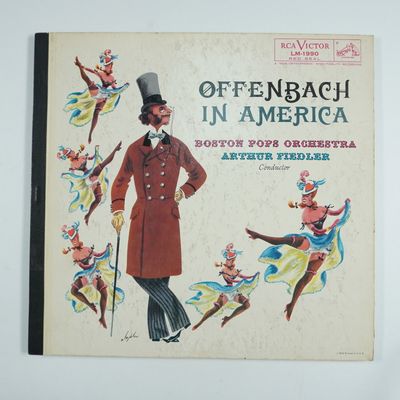 Sale Photo Thumbnail #397: RCA Victor Vinyl Record, Offenbach in America