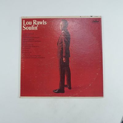 Sale Photo Thumbnail #79: Lou Rawls Soulin' Vinyl LP, Capitol Records