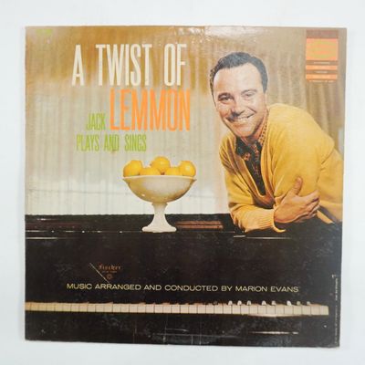 Sale Photo Thumbnail #159: Jack Lemmon A Twist of Lemmon Vintage Vinyl LP, Epic Records LN 3491