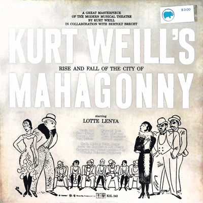 Sale Photo Thumbnail #436: Rise and Fall of Mahagonny Kurt Weill LP