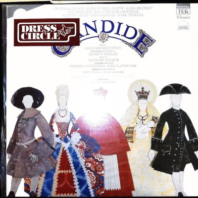 Sale Photo Thumbnail #466: Candide Original Scottish Opera Cast Recording Vinyl LP TER Classics 1156 1988