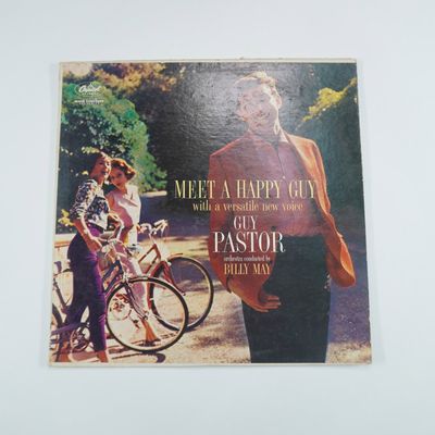 Sale Photo Thumbnail #282: Guy Pastor Meet a Happy Guy with Billy May Vinyl LP