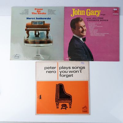 Sale Photo Thumbnail #616: Vintage Vinyl Records, John Gary, Horst Jankowski, Peter Nero