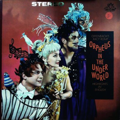 Sale Photo Thumbnail #450: Angel Records Jacques Offenbach: Orpheus in the Underworld Vinyl Record