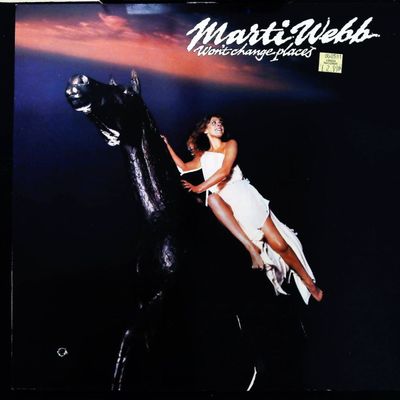 Sale Photo Thumbnail #316: Vintage Marti Webb Won't Change Places LP Vinyl Album 1982