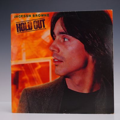Sale Photo Thumbnail #11: Jackson Browne LP Record - Hold Out, 1980