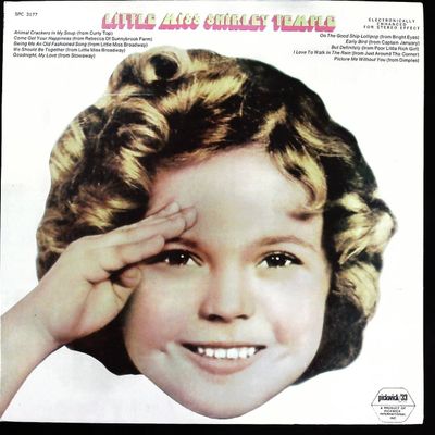Sale Photo Thumbnail #526: Shirley Temple, Little Miss Shirley Temple Pickwick 1963 Vinyl LP