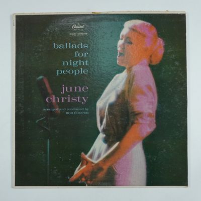 Sale Photo Thumbnail #173: June Christy Vinyl Record, Ballads For Night People