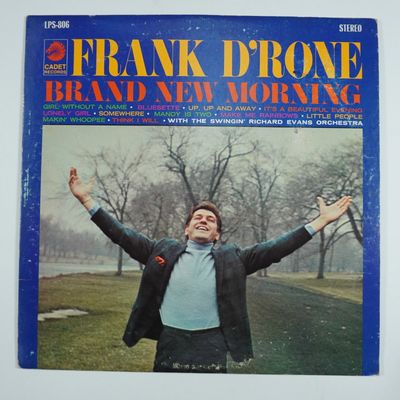 Sale Photo Thumbnail #153: Brand New Morning - Frank D'Rone, Cadet Records, Vinyl LP