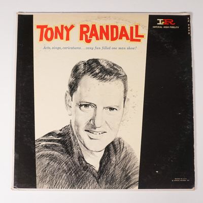 Sale Photo Thumbnail #348: Tony Randall Vintage Vinyl LP, Imperial LP-9090