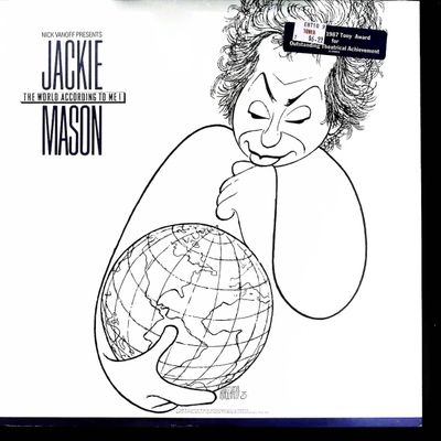 Sale Photo Thumbnail #548: Jackie Mason The World According To Me! LP Record