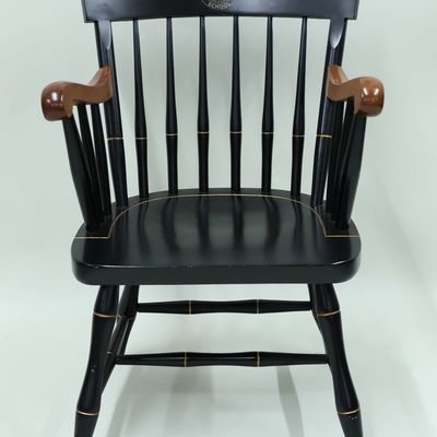 Sale Photo Thumbnail #57: Hitchcock Style Nichols & Stone Morristown Beard School Armchair