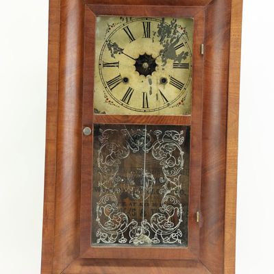 Sale Photo Thumbnail #7: Antique Waterbury Shelf Clock