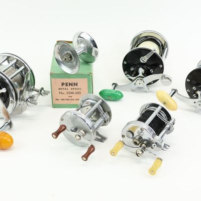 Sale Photo Thumbnail #390: Group of Assorted Fishing Reels