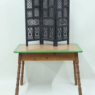 Sale Photo Thumbnail #81: Vintage Enamel Top Dinette Table
