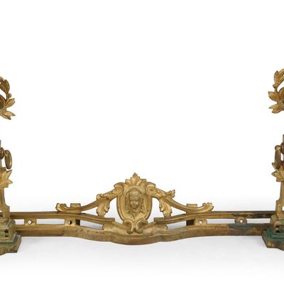 Sale Photo Thumbnail #32: Louis XVI Style Ormolu Chenet
