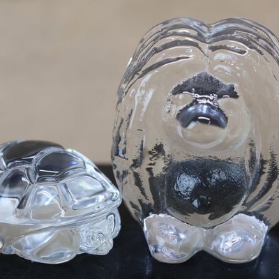 Sale Photo Thumbnail #309: Steuben Art Glass Signed Tortoise Paperweight
