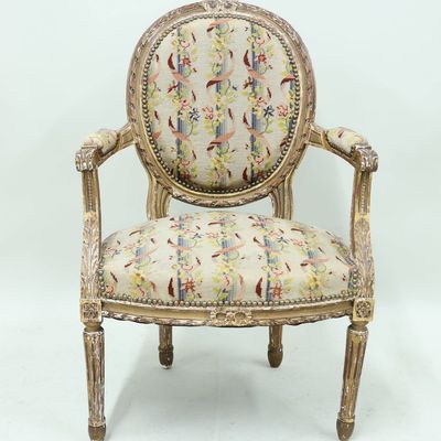 Sale Photo Thumbnail #64: Louis XVI Style Fauteuil