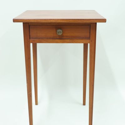 Sale Photo Thumbnail #70: Antique Cherrywood One Drawer Stand
