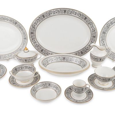 Sale Photo Thumbnail #295: Partial Royal Doulton Baronet Dinner Service