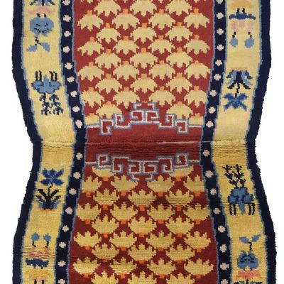 Sale Photo Thumbnail #170: Ningxia Hand-Woven Saddle Rug