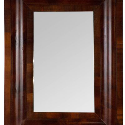 Sale Photo Thumbnail #60: Empire Style Mahogany Ogee Mirror