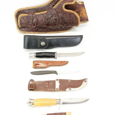 Sale Photo Thumbnail #209: Group of Vintage Assorted Utility Knives