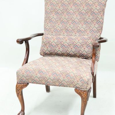 Sale Photo Thumbnail #105: Queen Anne Style Open Armchair