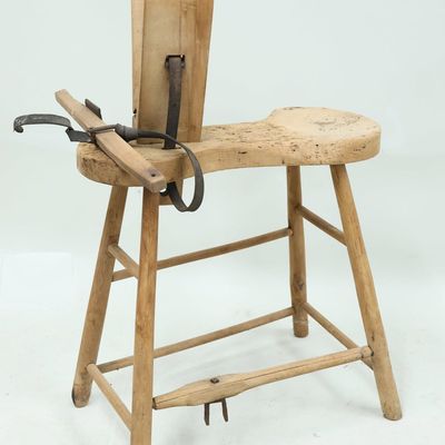 Sale Photo Thumbnail #135: Antique Saddleseat Bench