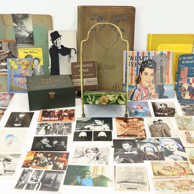 Sale Photo Thumbnail #406: Group of Assorted Empty Postcard Albums