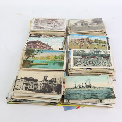 Sale Photo Thumbnail #399: Large 1900's Group of Vintage Postcards From New Jersey
