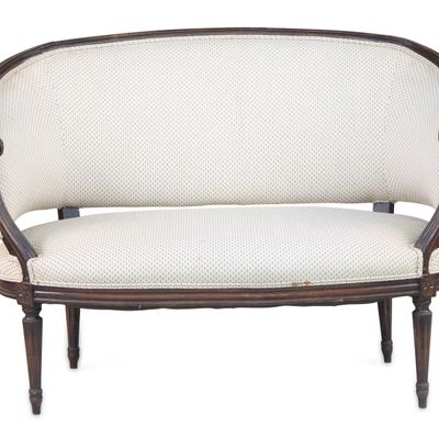 Sale Photo Thumbnail #34: Louis XVI Style Mahogany Canape