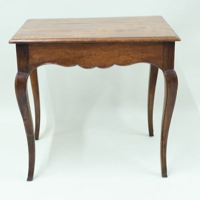 Sale Photo Thumbnail #72: French Provincial Elmwood Single Drawer Work Table