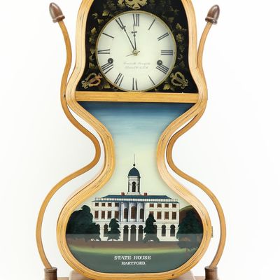 Sale Photo Thumbnail #11: David Morgan Acorn Shelf Clock