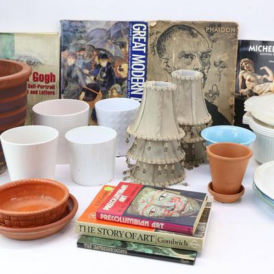 Sale Photo Thumbnail #199: Group of Assorted Planters