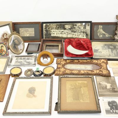 Sale Photo Thumbnail #407: Antique With Vintage Group of Assorted Family Photos