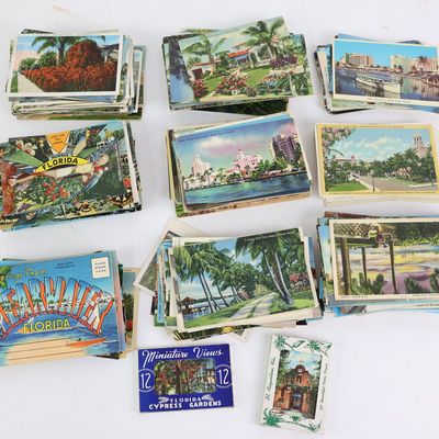 Sale Photo Thumbnail #402: Large 1900's Group of Vintage Florida Postcards